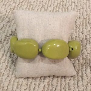 Resin Beaded Stretch Bracelet